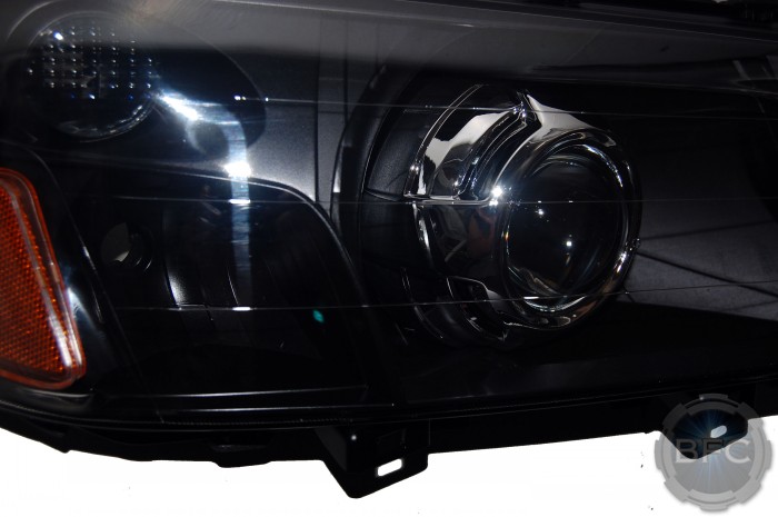 2005 Subaru Forester Black Chrome Custom Projector Headlights HID