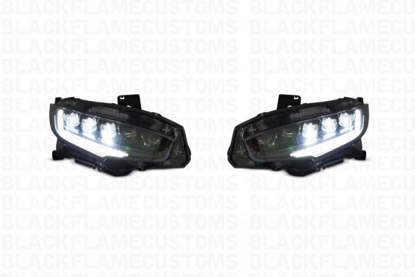 2016+ Honda Civic XB LED Morimoto Full Headlights Kit
