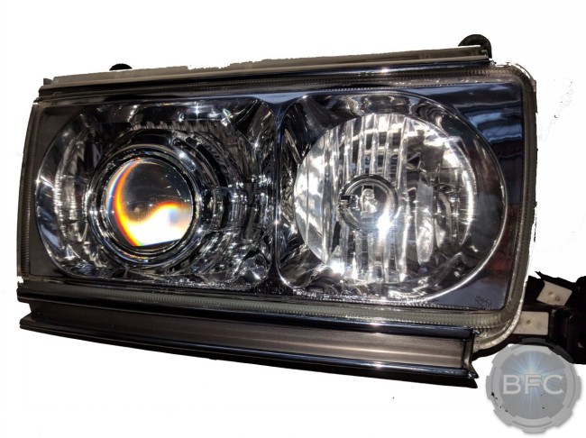 2007 Lexus GX470 Chrome HID Projector Retrofit Headlights