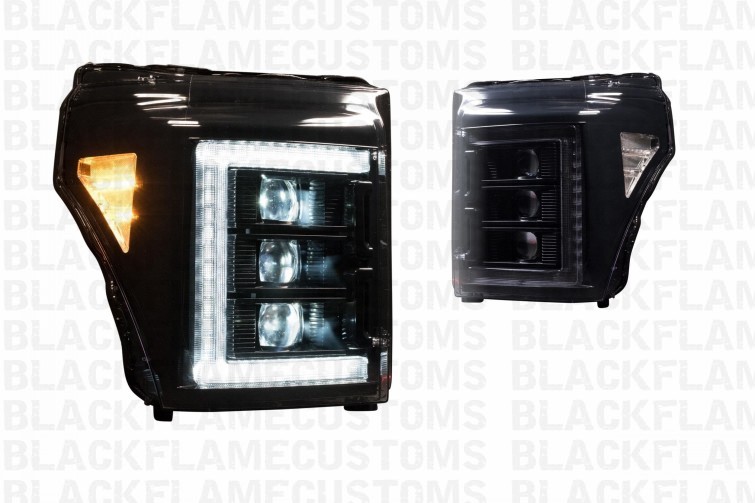11-16 Super Duty XB Full LED Headlights