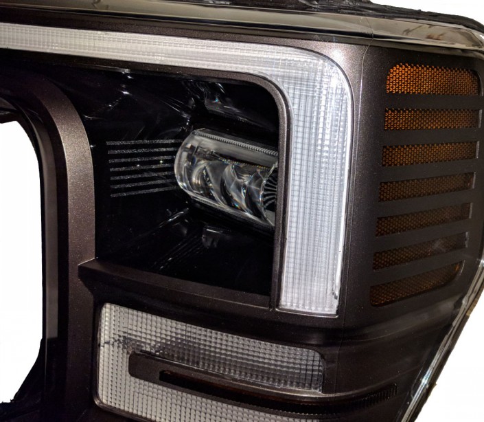 2020 Ford Super Duty F350 Custom Painted OEM LED Headlights