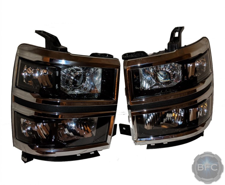 2015 Chevy Silverado Custom Projector Retrofit Headlights