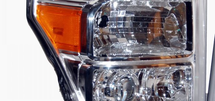 2016 Ford F350 Super Duty Chrome Custom Projector Headlights LED HID