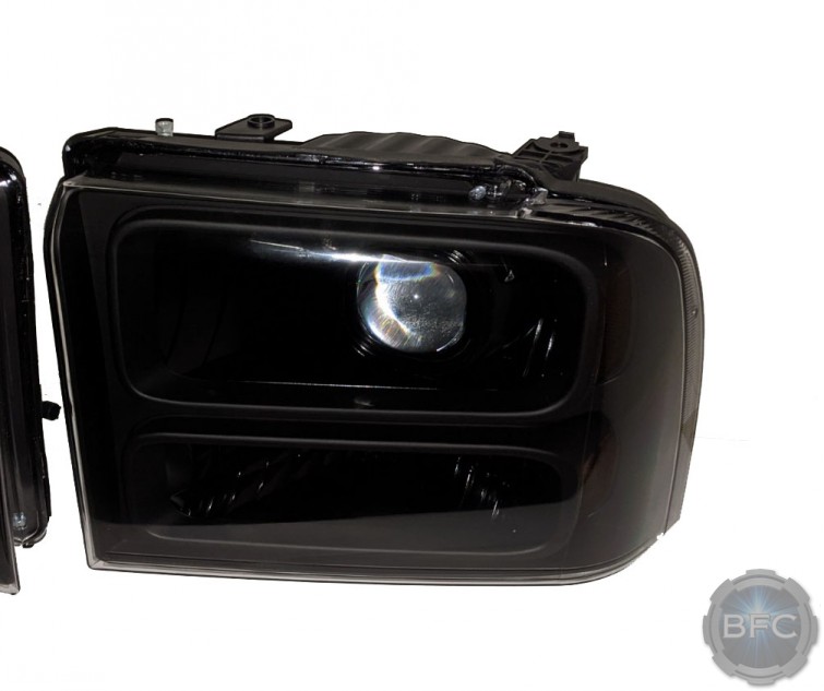 2005 Ford Excursion - Superduty Custom Black Projector Headlights