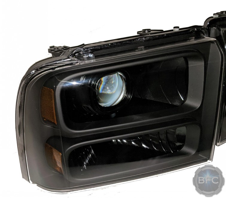2005 Ford Excursion - Superduty Custom Black Projector Headlights