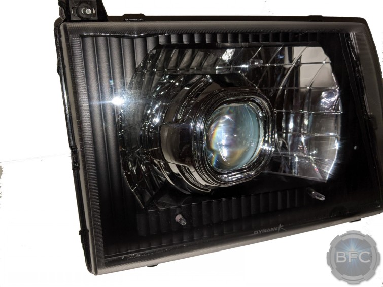 2007 Ford E350 Van Custom Projector Retrofit Headlights