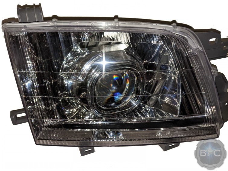 2002 Subaru Forester HID Projector Retrofit Chrome Headlights