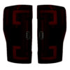 17-19 Super Duty Recon RED SMOKED LED Tail Lights