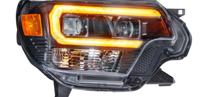 2012-2015 Toyota Tacoma XB LED Morimoto AMBER Headlights