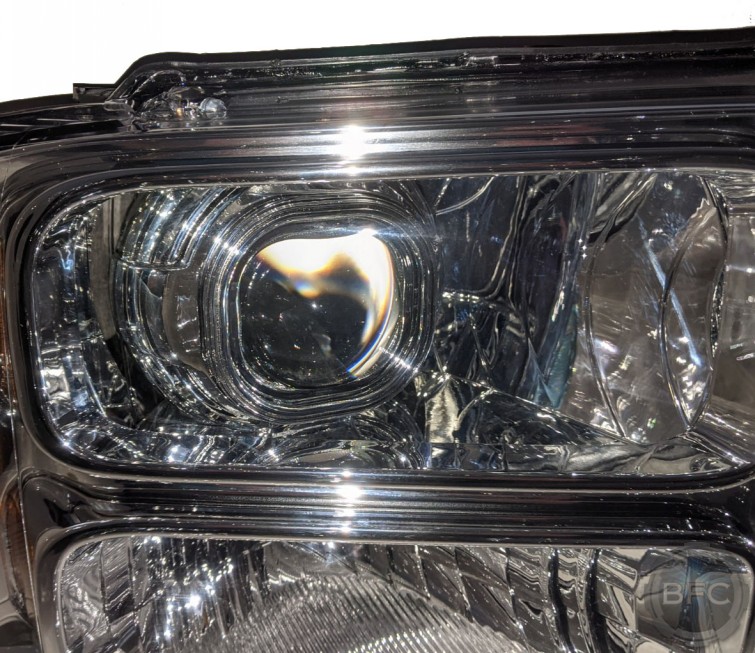 2005-2007 Ford Super Duty Chrome Sqaure D2S HID Projector Headlights