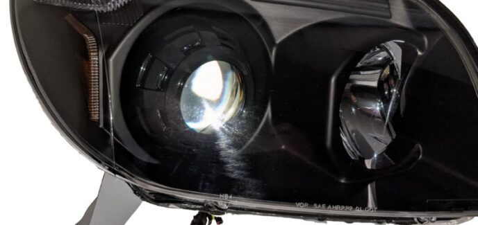 2004 4Runner Black Apollo D2S G5EXL Projector Headlights