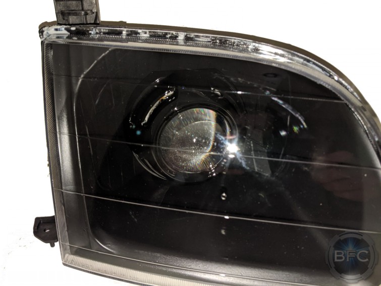 2004 Toyota Tundra Black Custom D2S Projector Headlight Retrofits