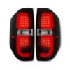 14-21 Toyota Tundra Dark Red LED Tail Lights RECON