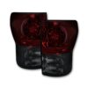 07-13 Toyota Tundra DARK RED Recon LED Tail Lights