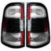 19+ Dodge Ram 1500 LED Tail Lights by Recon CLEAR