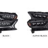 2016-2020 Ford Ranger Alpharex Black LED Headlights