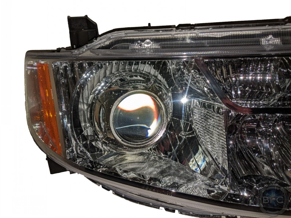 09-11 Honda Element Chrome LED Projector Retrofit Headlights Conversion