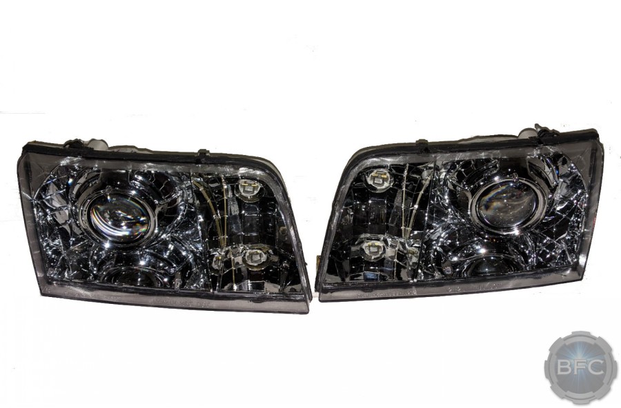 2011 Ford Crown Vic Chrome Projector Headlights