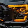 2021+ Ford F150 Morimoto XB LED Headlights Kit AMBER DRL