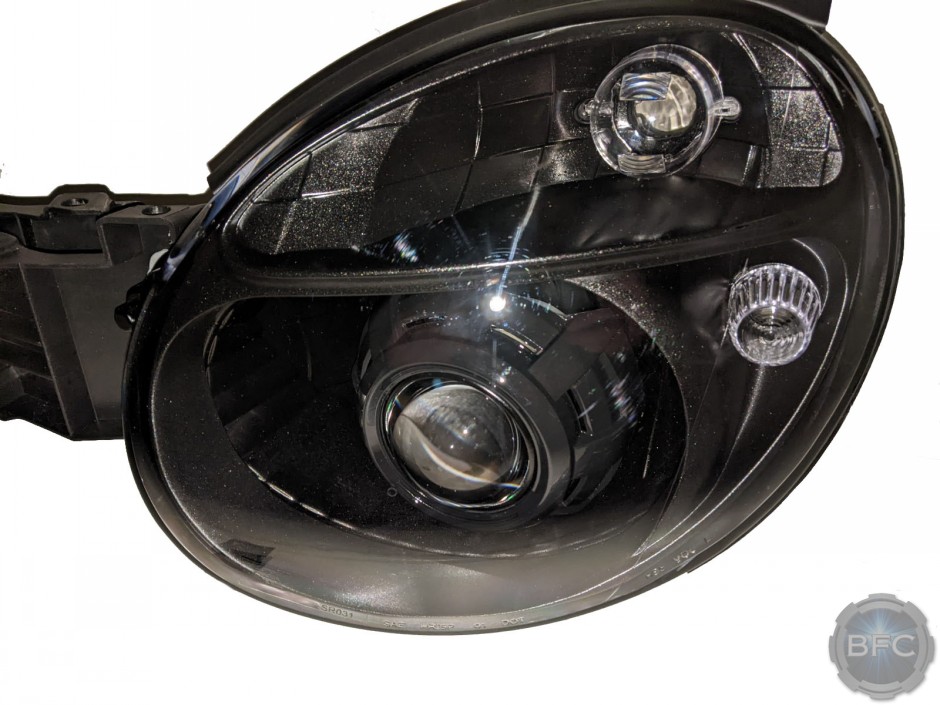 2002 Subaru Impreza WRX Wagon All Black Projector Retrofit Custom Headlights