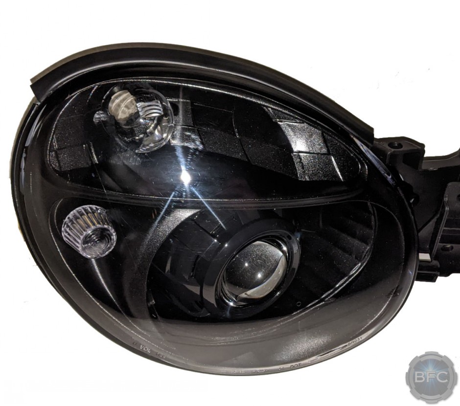 2002 Subaru Impreza WRX Wagon All Black Projector Retrofit Custom Headlights