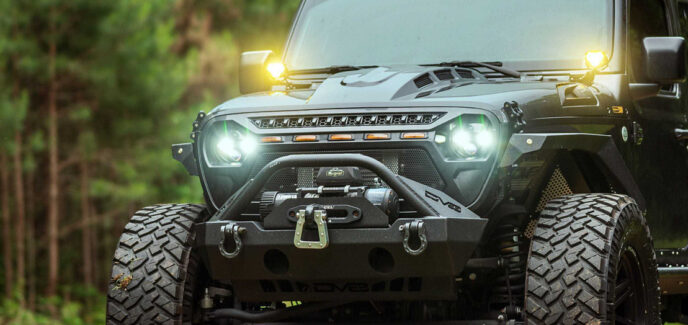Jeep Wrangler JL Morimoto XB Sealed7 LED Headlights