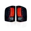 2007-2013 Chevy Silverado Tail Lights OLED LED in Smoked