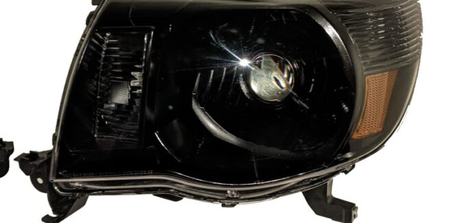 2005-2011 Toyota Tacoma All Black Custom Headlight Retrofit Package D2S Apollo