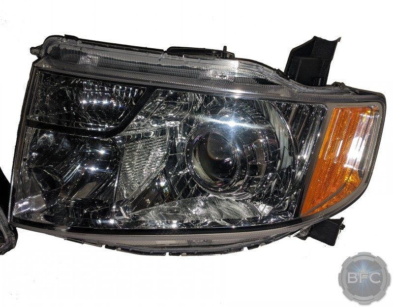 2010 Honda Element Custom Chrome Projector Retrofit Headlights