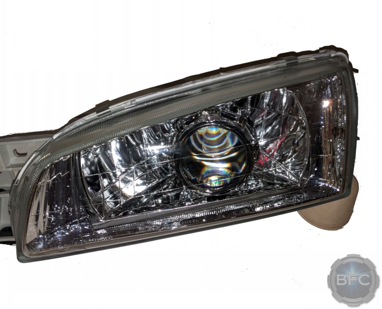 99 Subaru Impreza 2.5 RS Chrome Projector Retrofit Headlights