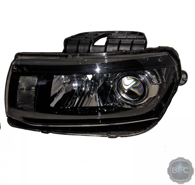 2014 Chevy Camaro LED Projector Retrofit - Black Flame Customs