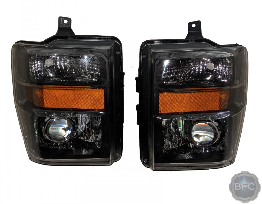 2008-2010 Ford Super Duty LED Projector Headlight Conversion