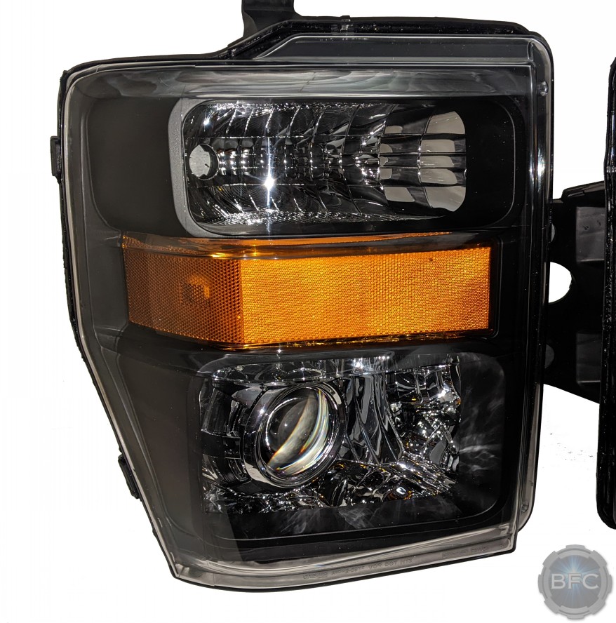 2008-2010 Ford Super Duty LED Projector Headlight Conversion