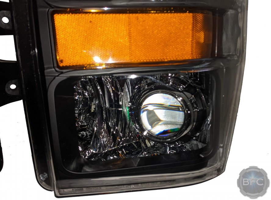 2008-2010 Ford Super Duty LED Projector Headlight Conversion