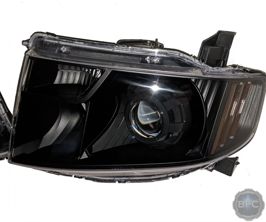 09 11 honda element led projector retrofit custom headlights (2)