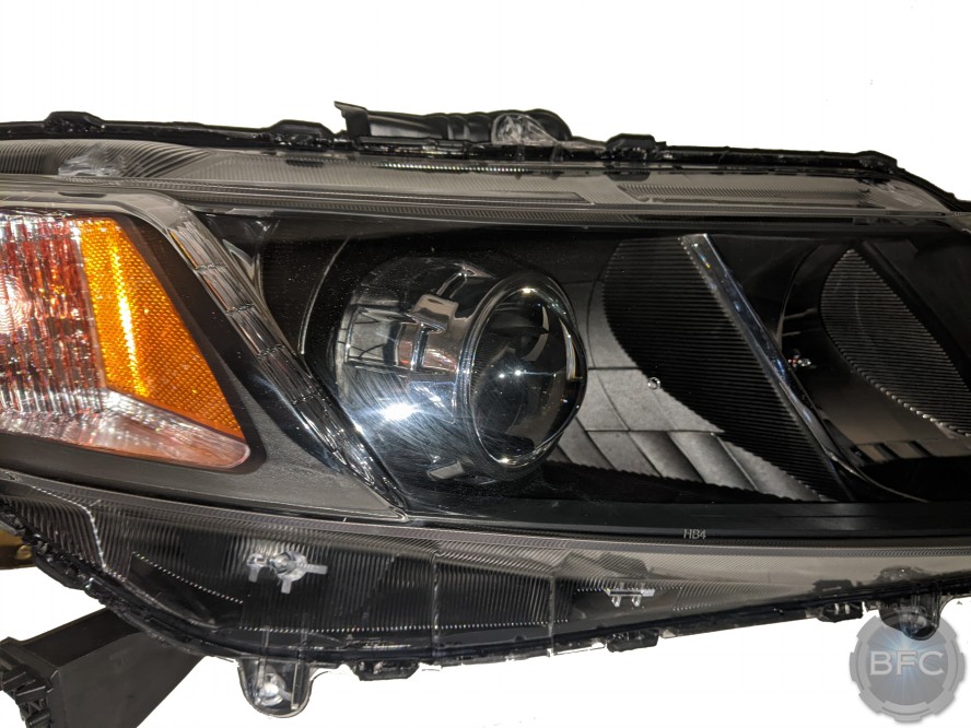 2014 Honda Civic Bi-LED Custom Projector Retrofit Headlights - BLACKFLAMECUSTOMS.com